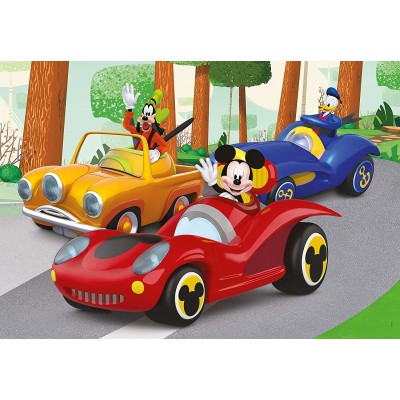 Puzzle Maxi Disney Mickey Supercolor 24 Pezzi – Clementoni