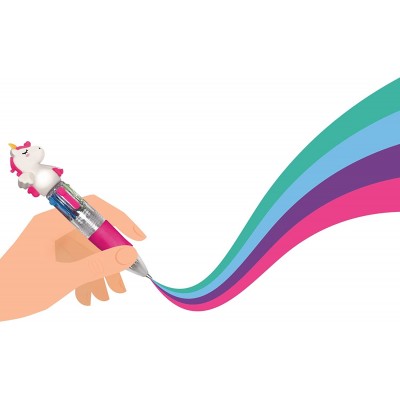 Mini Penna a Sfera 4 Colori - Mini Magic Rainbow Unicorn - Legami