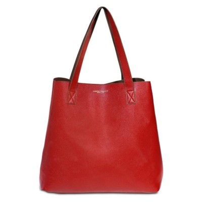 Borsa Due Manici Campo Marzio Reversibile – Nero / Rosso