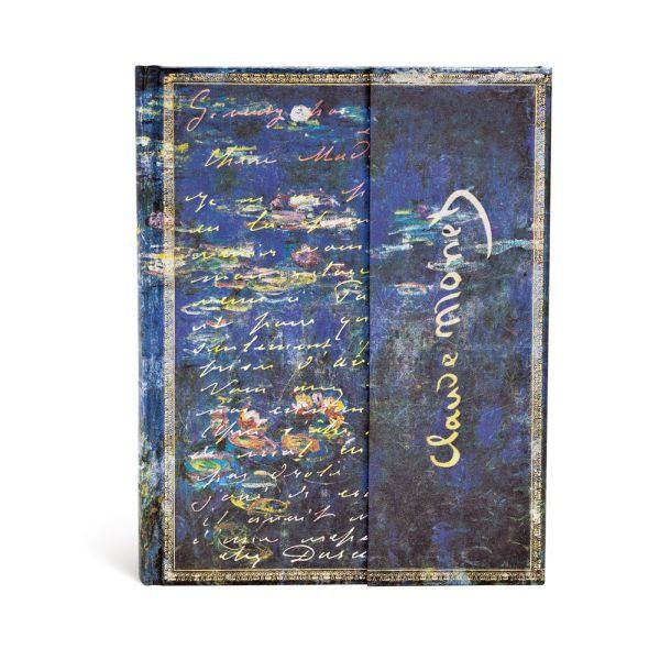 Taccuino Ultra Fogli Bianchi Paperblanks Monet (Le Ninfee), Lettera a Morisot 144 Pagine 120 gr