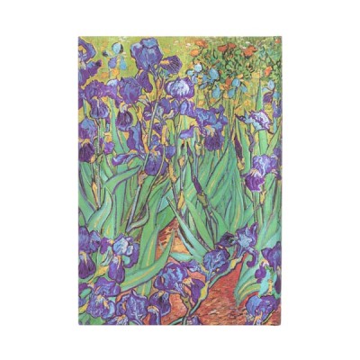 Taccuino Midi A Righe Paperblanks Iris di Van Gogh 144 Pagine 120 Gr