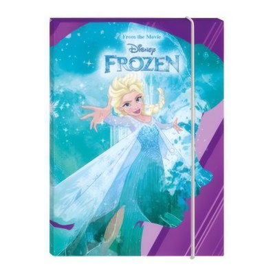 Cartellina 3 Lembi Con Elastico Frozen Magic Star Elsa