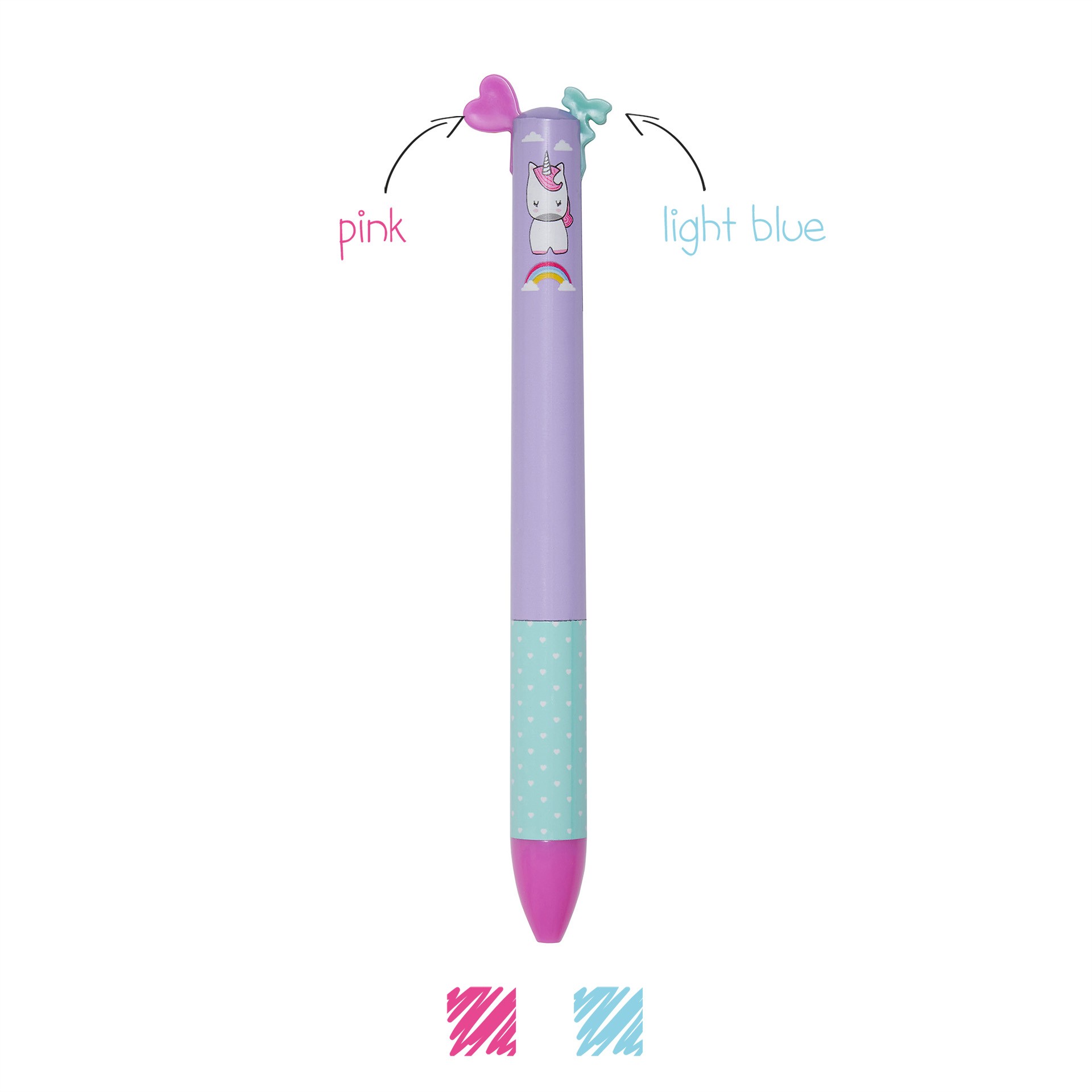 Penna A Due Colori Click&Clack - Legami