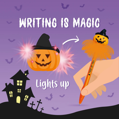 Penna A Sfera Luminosa - Writing Is Magic Halloween - Legami