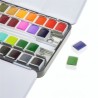 Acquarelli Wiler 1/2 Godet Set 36 Colori + 12 Colori Perlescenti - AQ48MP